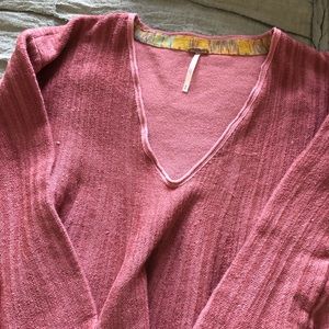 free people bell sleeve sweater
